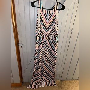 Roz & Ali summer maxi dress 1X